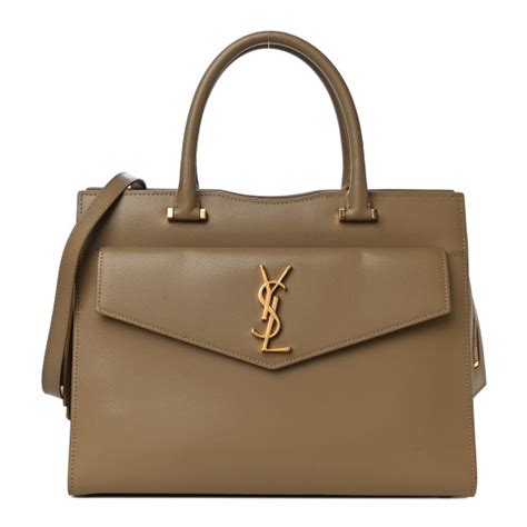 ysl uptown medium tote|UPTOWN pouch in grain de poudre leather .